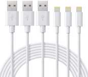 Kabel do ładowania iPhone’a, 3-pak, 2 m