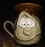 Kubek gliniany ceramiczny