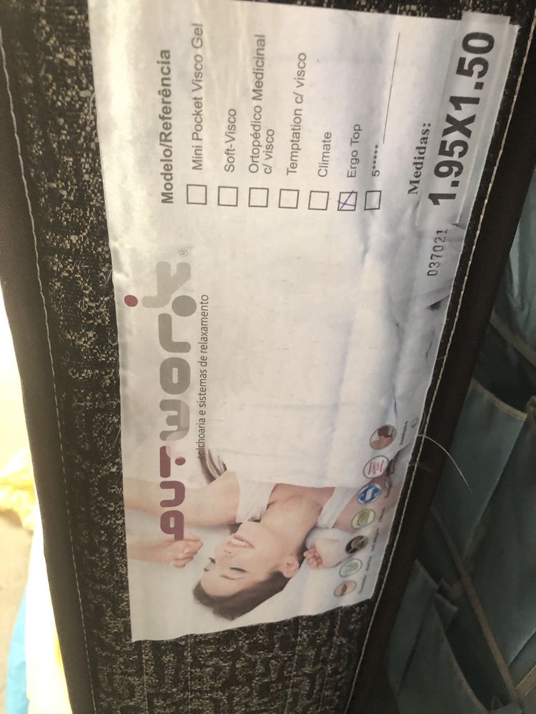 Vendo colchão  aloévera