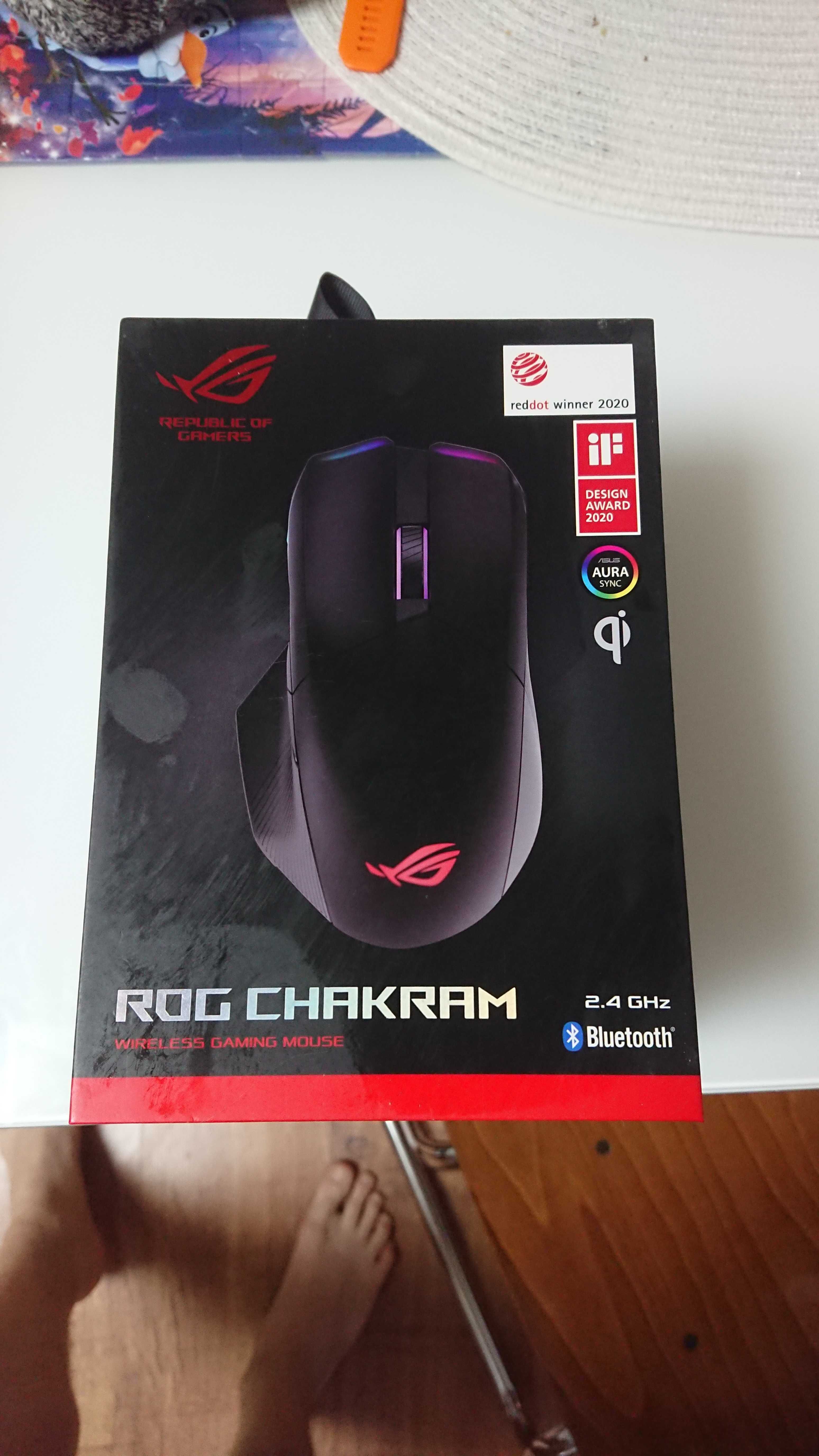 Mysz   Asus Rog Charkam bluetooth   Nowa gra do 2026 roku