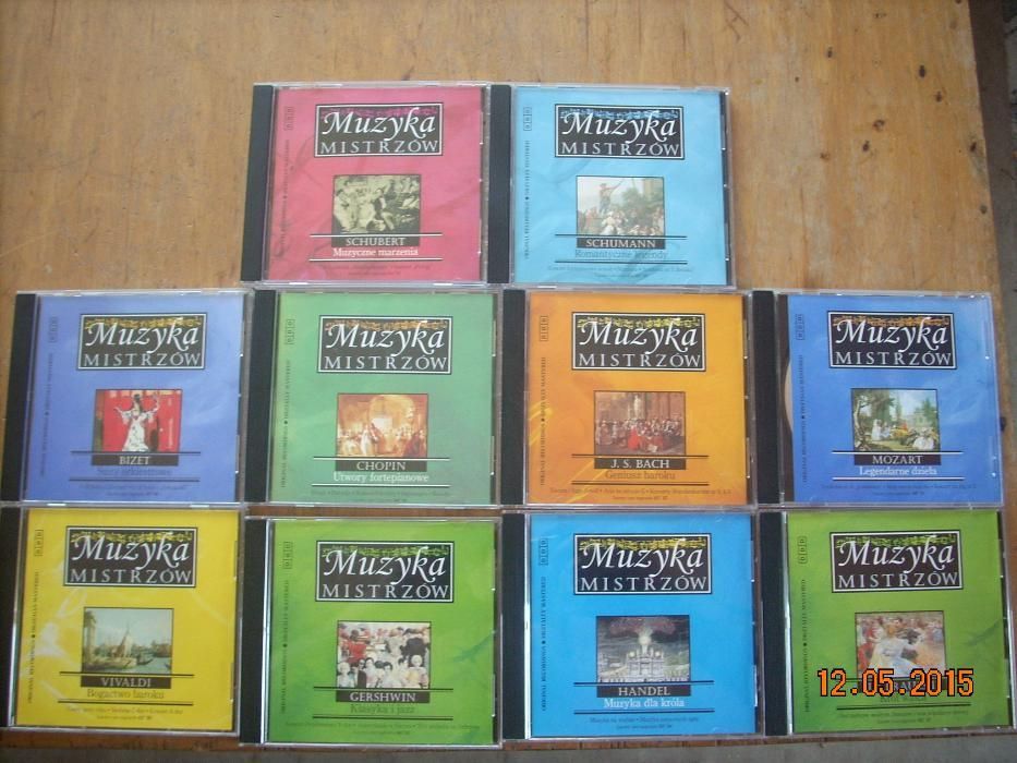 Muzyka poważna - kolekcja 10 płyt CD