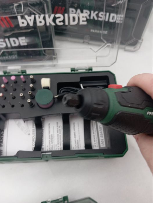 гравер PARKSIDE PFBS 12 C7, акумулятор гравер парксайд, набір гравер