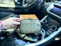 Louis Vuitton Nano alpha сумка мужская зеленая маленькая хаки цвет