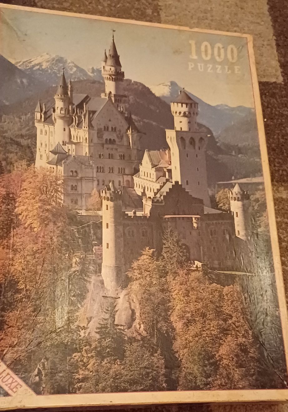 Puzzle 2× 1000 elementów, zestaw