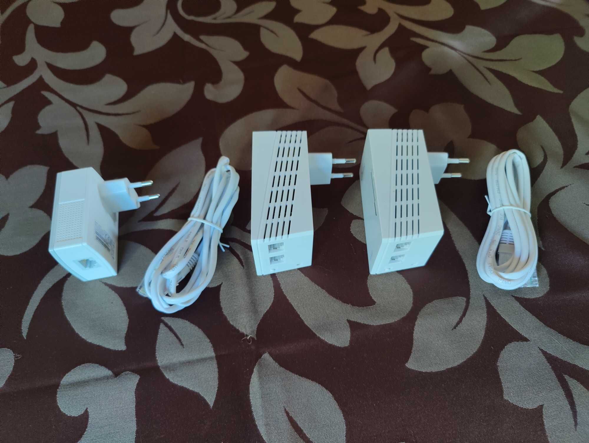 TP-Link Powerline AV600 (opções: Kit Base de 2 até 4 emissores Wi-Fi)