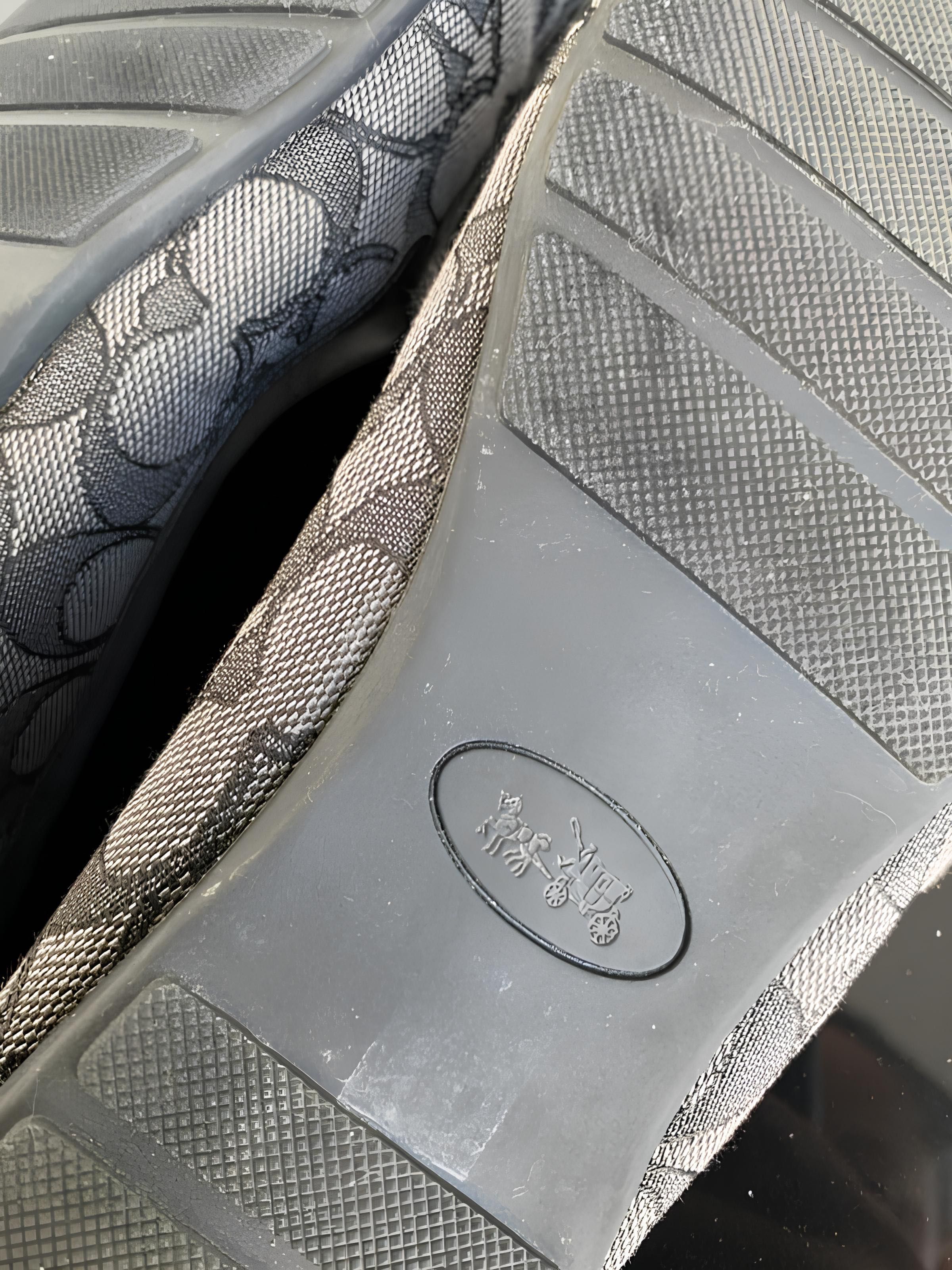 Трендові оригінальні  лофери мокасини Coach Olive 40