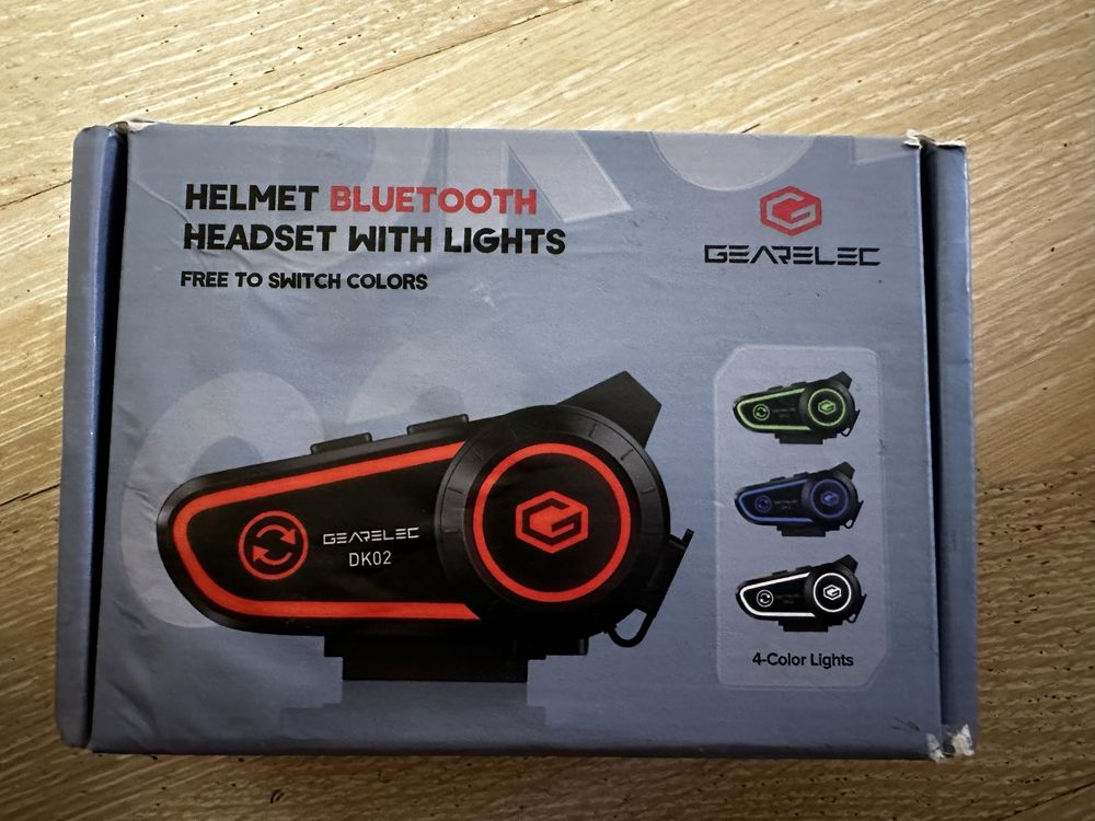 Bluetooth-гарнитура A30 для мотоциклетного шлема