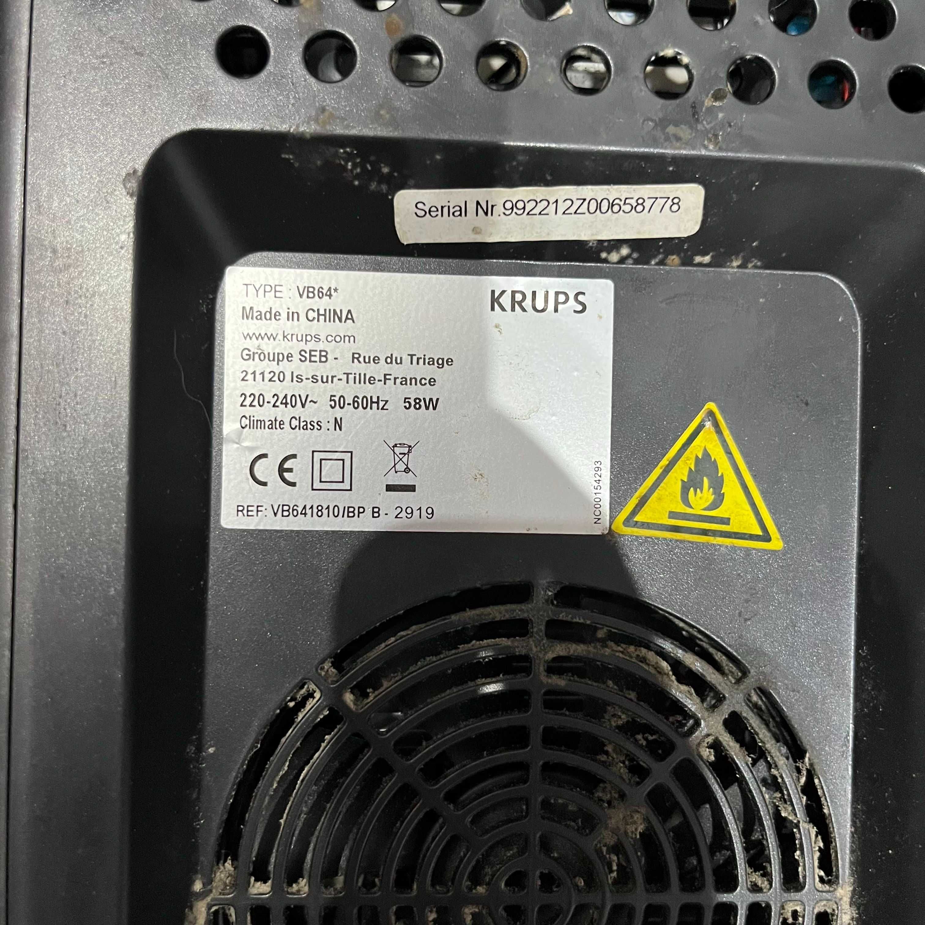 Schładzacz do Browaru Krups VB64