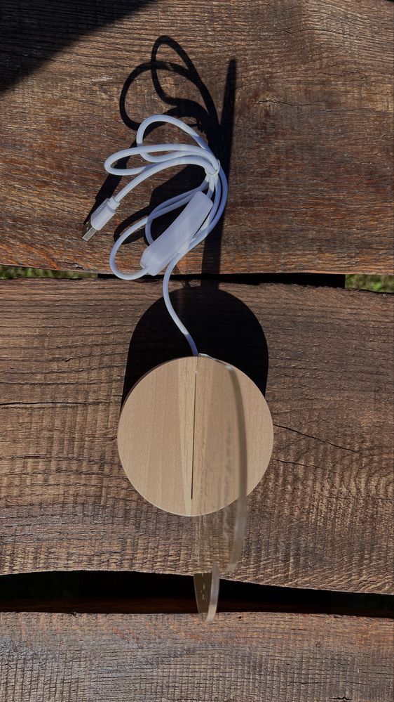 Lampka ozdobna led USB serduszko