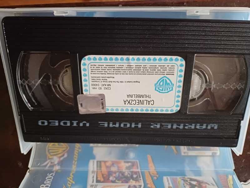 Mam na sprzedaż kasetę VHS Calineczka