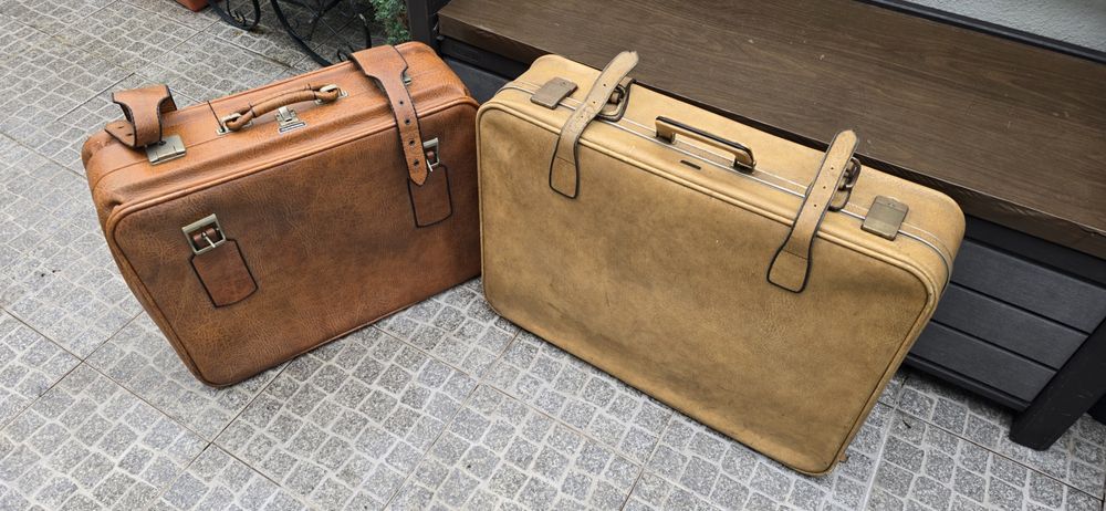 2 Malas vintage anos 70 80