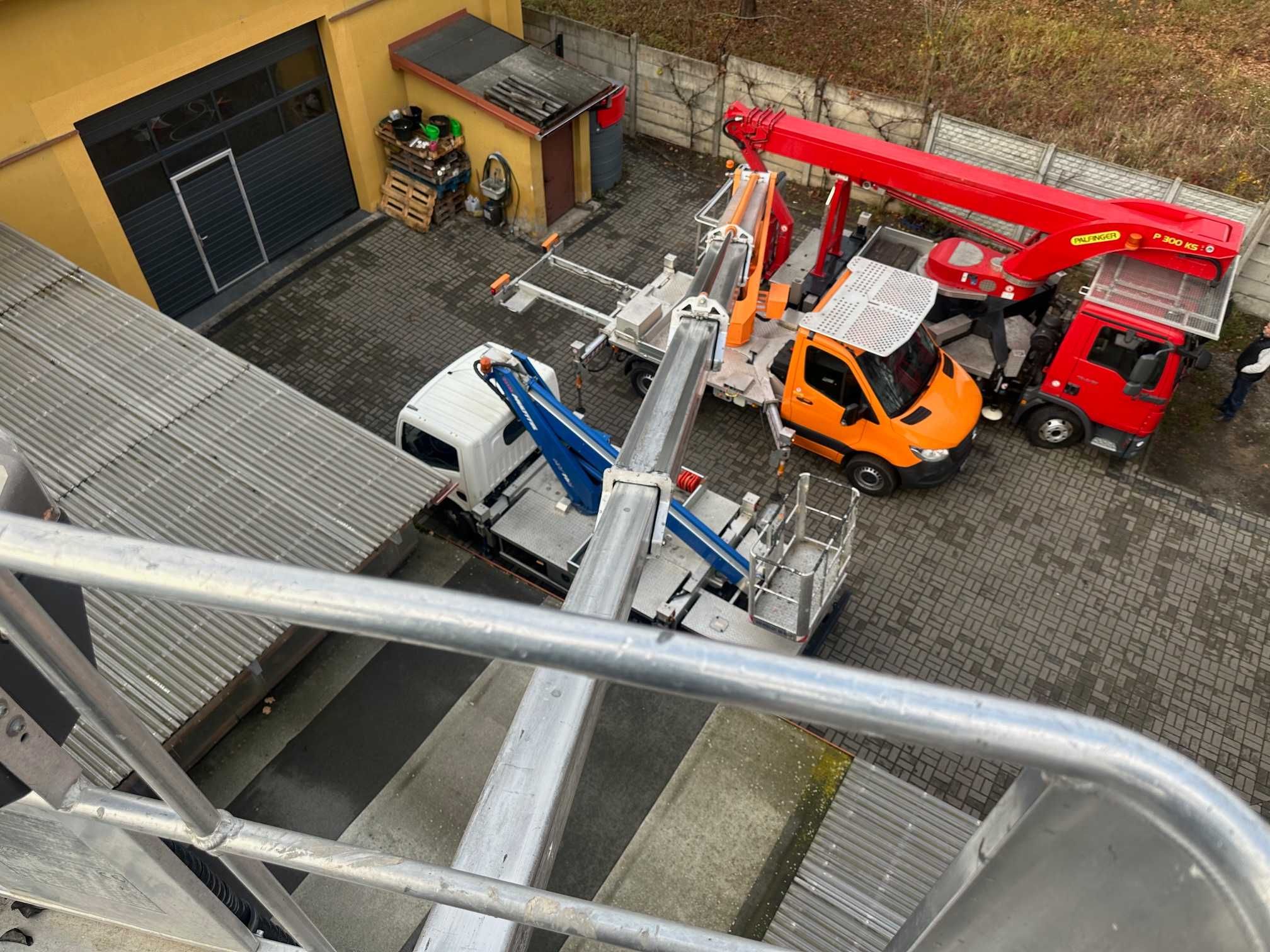 Zwyżka Zabrze podnośnik koszowy wynajem od 12 do 35m