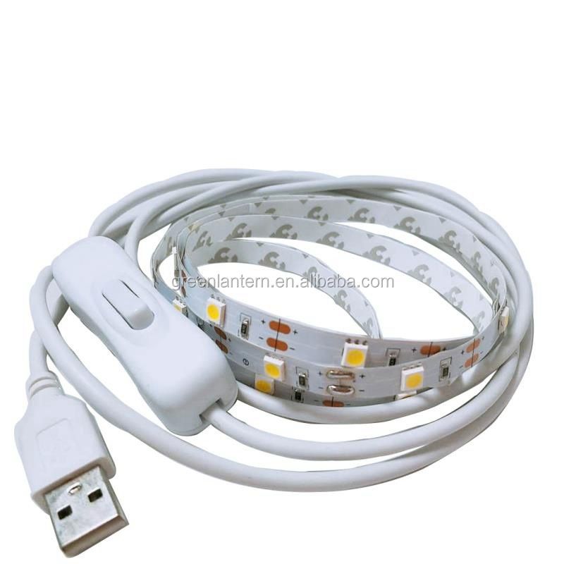 USB LED стрічка з вимикачем 5V