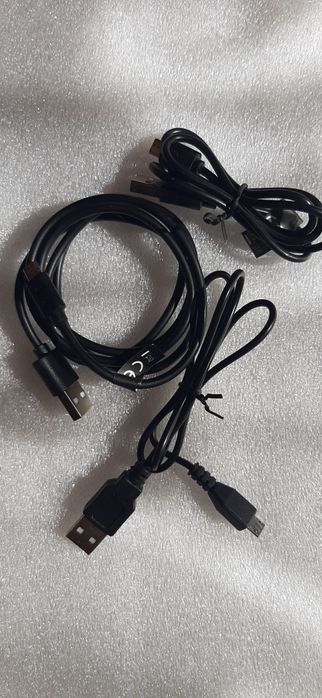 Kable USB - USB micro B. 3 sztuki.