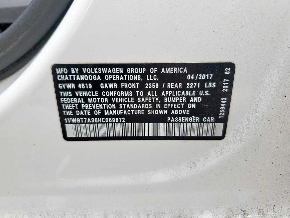 Volkswagen Passat SE 2017