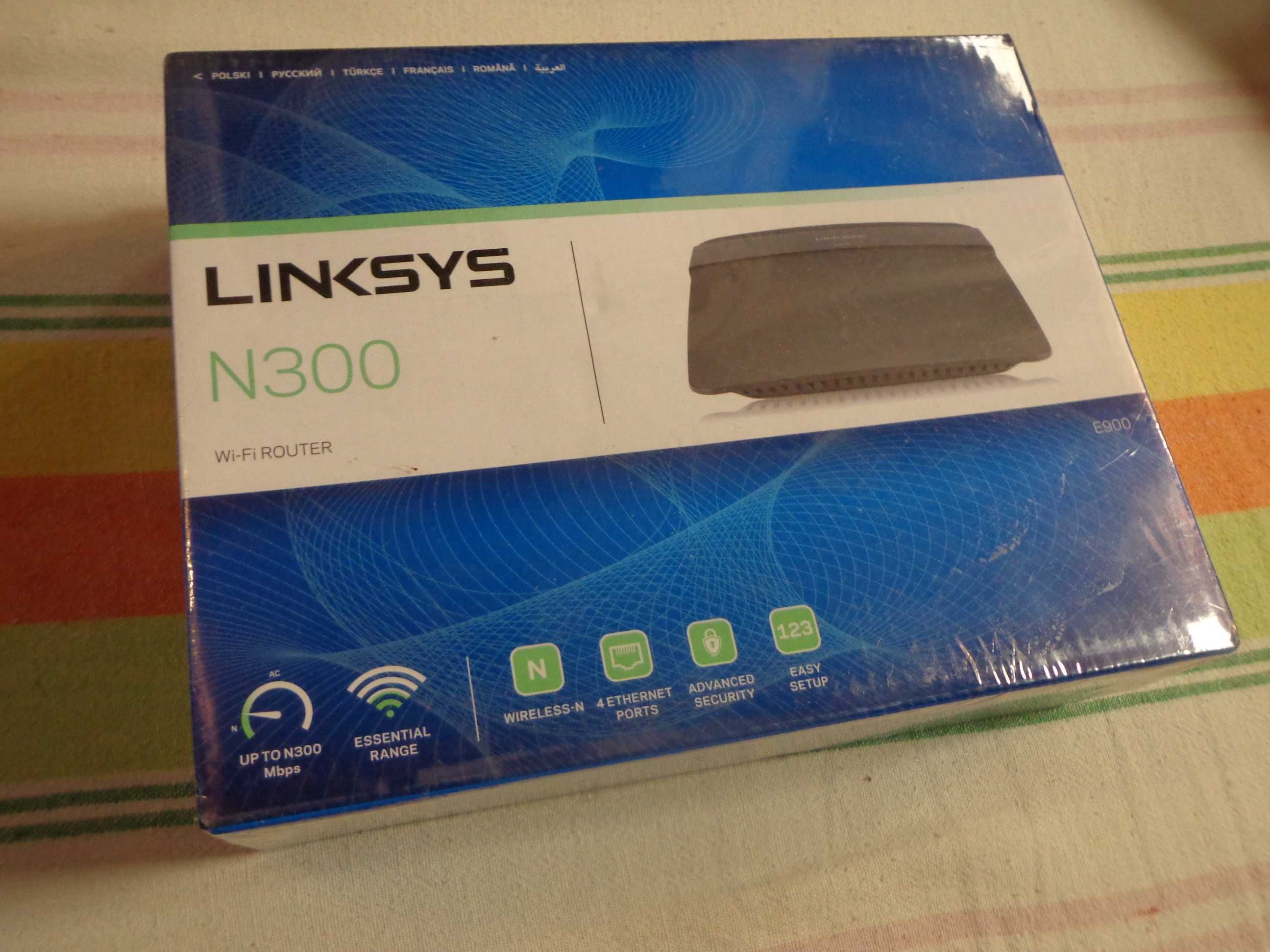 router Linksys N300 - nowy