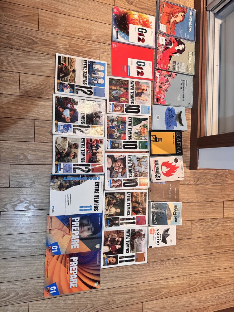 Vendo todos estes livros e manuais escolares (Ensino Secundário)