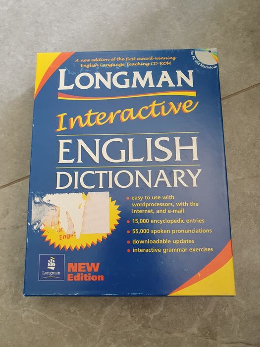 Longman multimedialny interaktywny słownik języka angielskiego CD