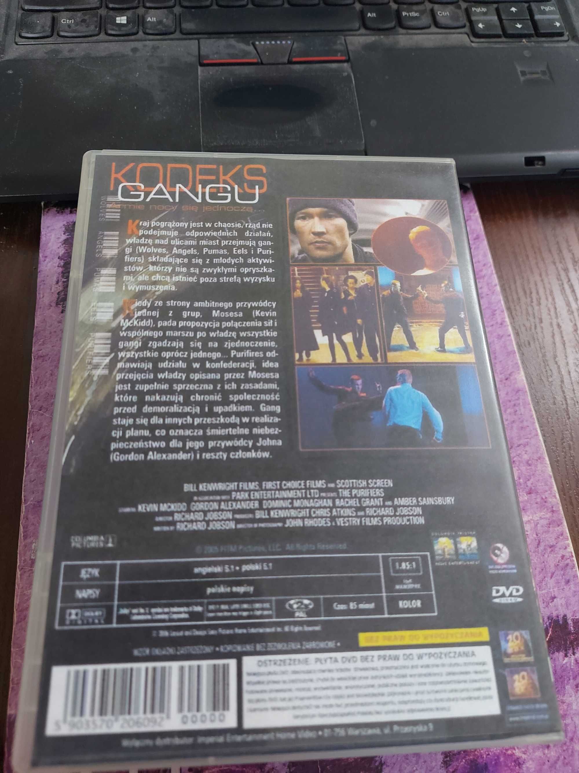 Kodeks Gangu.Film na DVD.