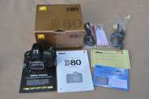 Почти новый Nikon D80 Err пробег 3741 зеркальный фотоаппарат полупроф
