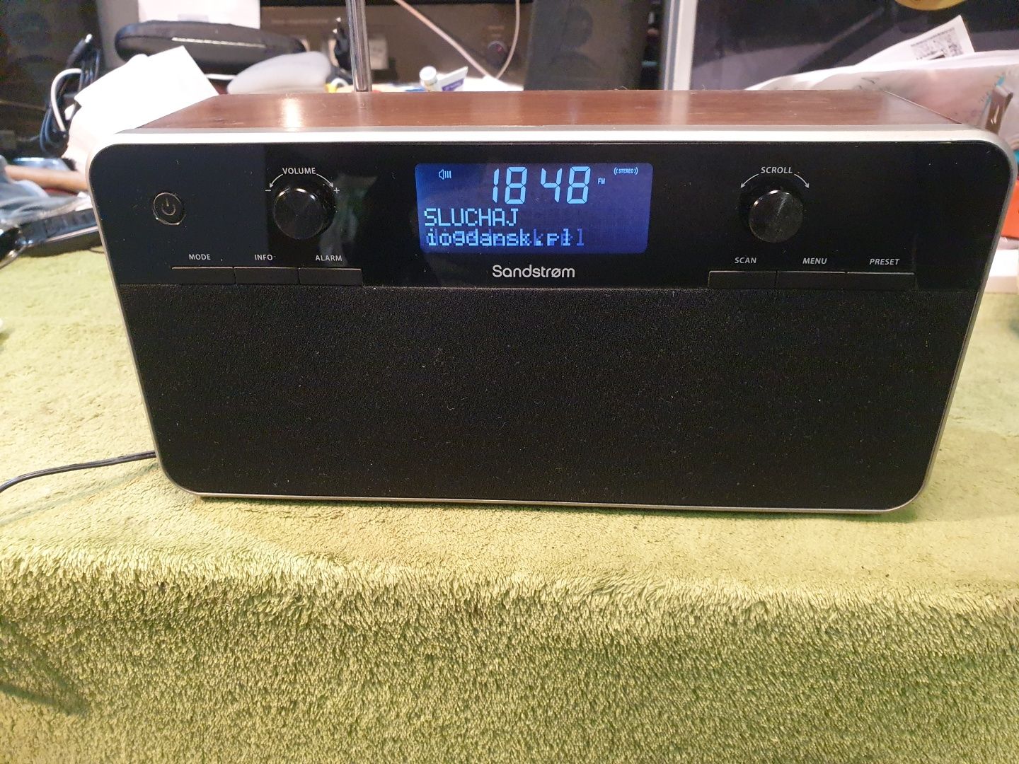 SANDSTRØM S4DABB13E radio tranzystorowe DAB+, FM, AUX.