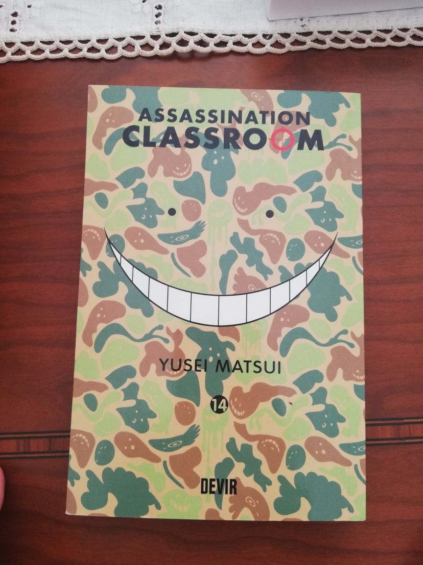 Manga assassination Classroom 14