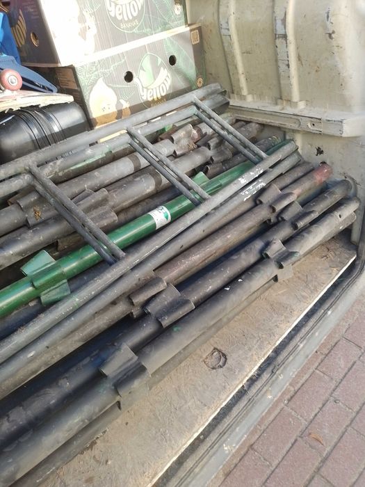 Drabina długa do rusztowania z uszami