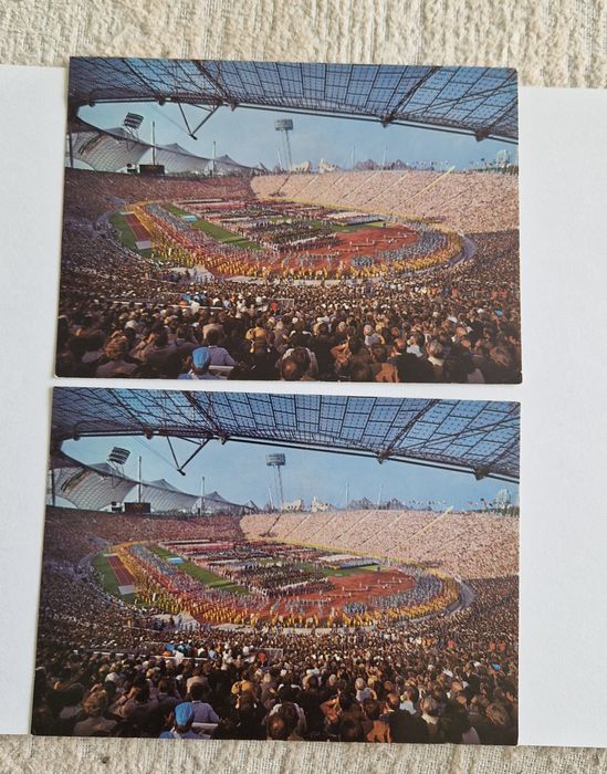Pocztówki Olimpiada Monachium 1972r.