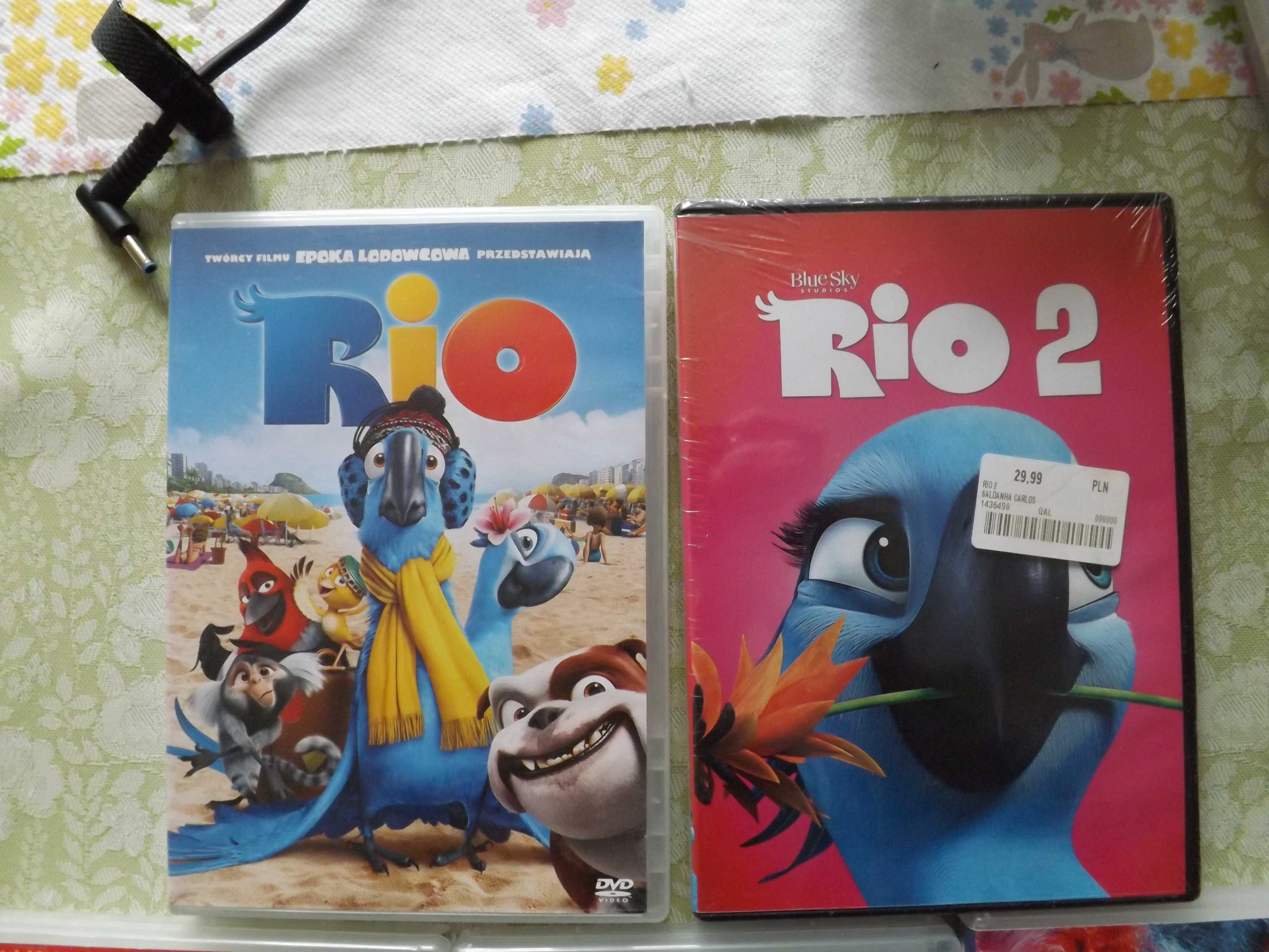 Rio madagaskar minionki bajki filmy dvd