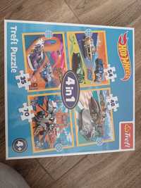 Puzzle 4w1 hot wheels