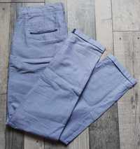 eleganckie galowe & baaardzo lekkie- jasne delikatne spodnie/Smyk