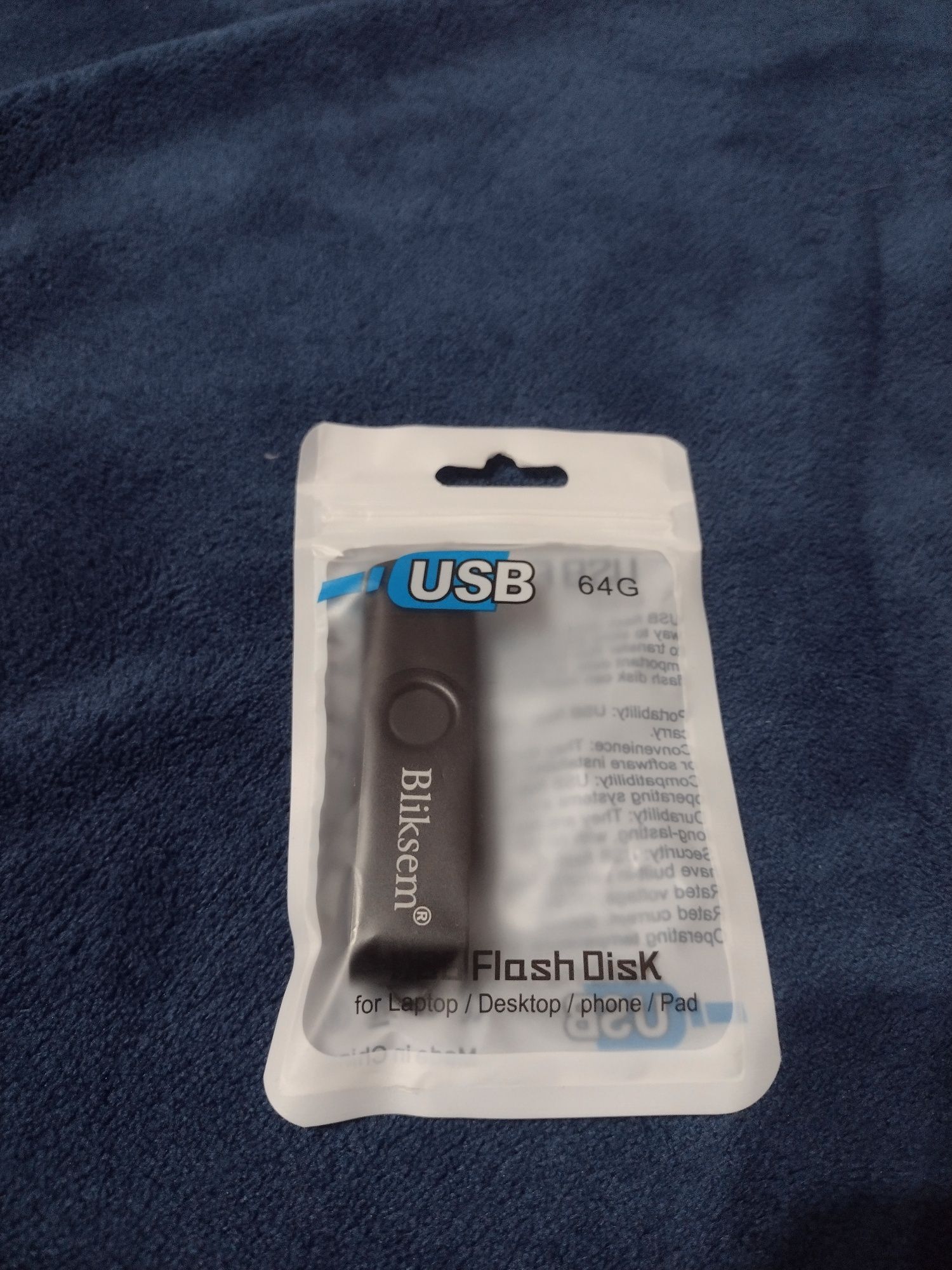 Pendrive 64gb 2w1 USB i mikro USB Bliksem