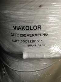 Pintura de Pavimentos desportivos Viakolor Slurry (VIACHEM) Vermelho -