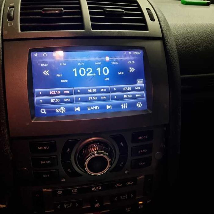 Radio 2din Android 11 Peugeot 407 04- szare gps wifi bluetooth