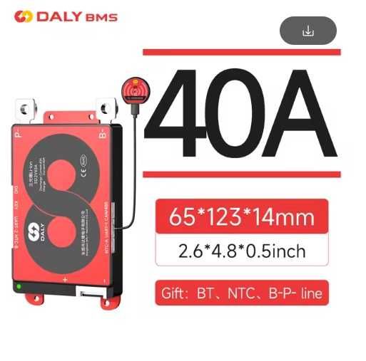 BMS DALY M Series 40A Li-Ion 14S 48V БМС