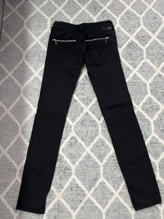 Czarne spodnie diesel