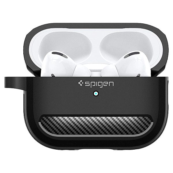 Spigen Rugged Armor Apple Airpods Pro 1 / 2 Matte Black