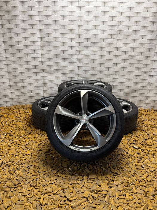 Felgi koła letnie 6mm Borbet 19 cali 5x112 audi vw seat skoda touran