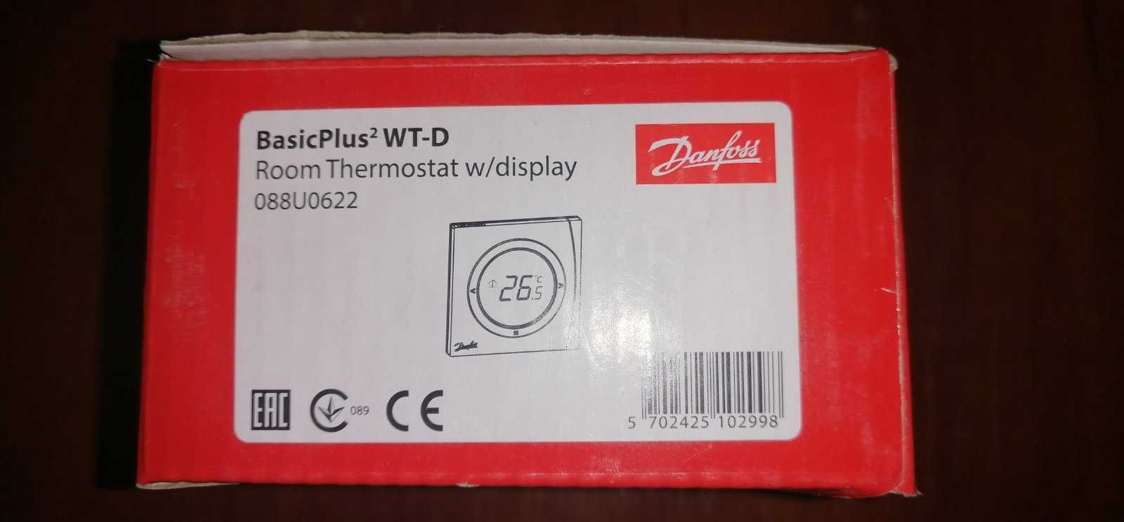 Термостат комнатный Danfoss WT-D , 6-30С, 230В (088U0622)