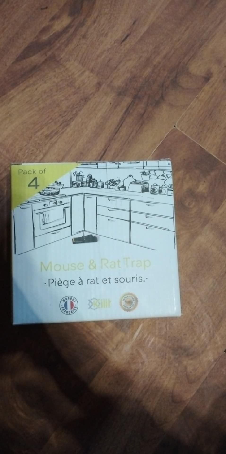 Zestaw łapek na myszy