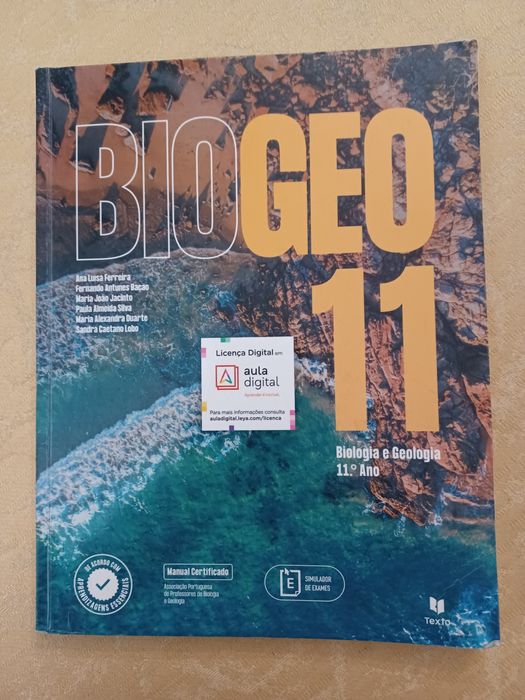 Manual - BioGeo 11 -  Geologia 11º ano (como novo)