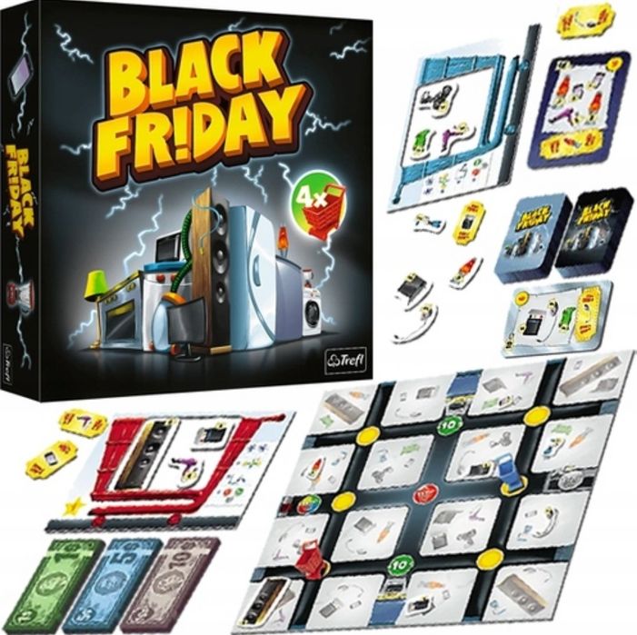 GRA planszowa BLACK FRIDAY Trefl 02299 Nowa
