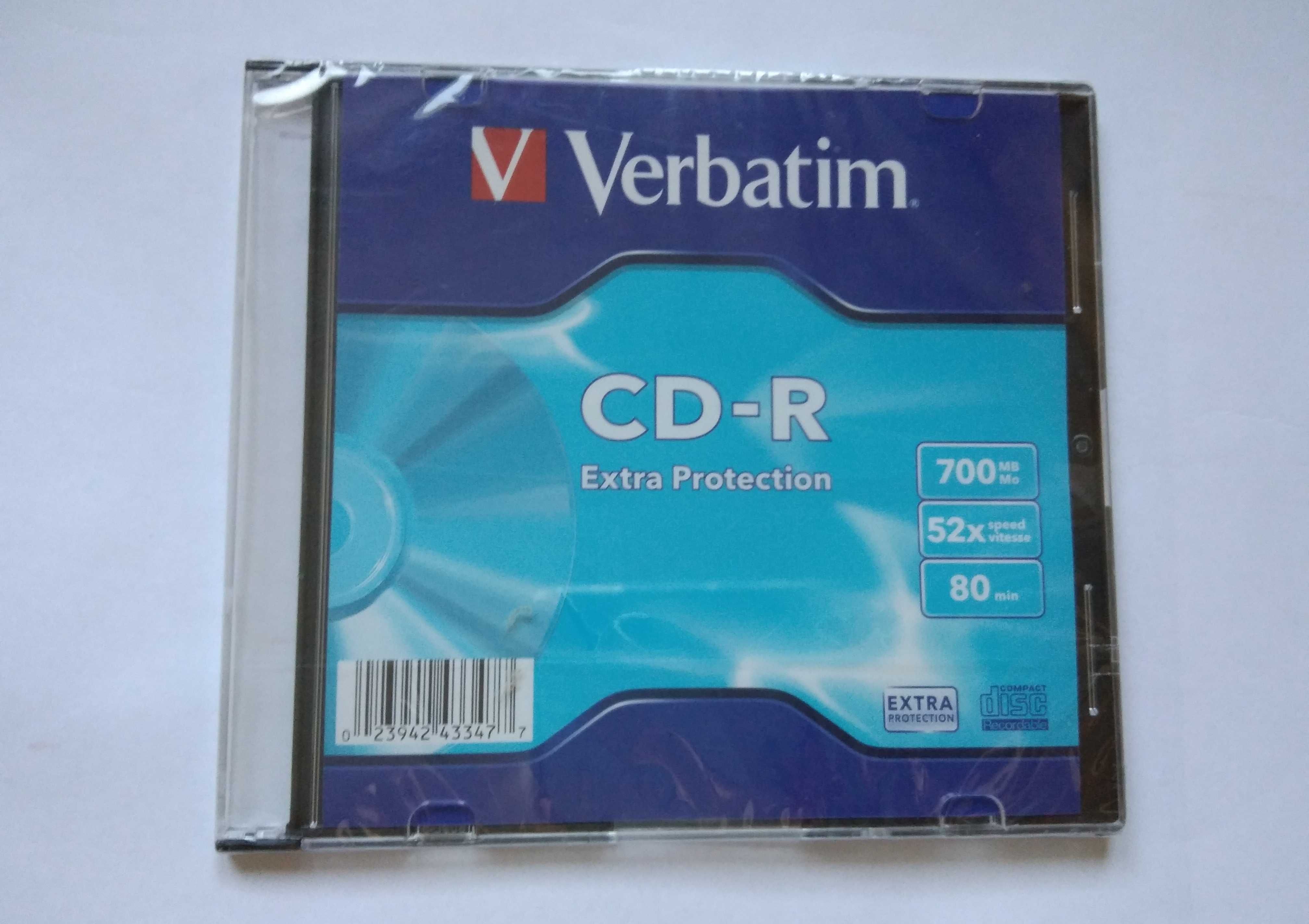 Verbatim - Płyta CD-R Prędkość zapisu 52 x