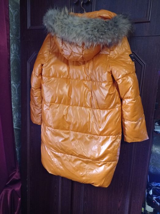 Зимове пальто, довга курточка на дівчинку