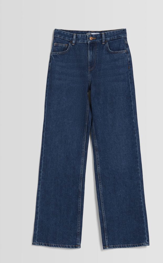 Джинси 90-х широкі Bershka 34 розмір ( eur)(Jeans 90's wide)