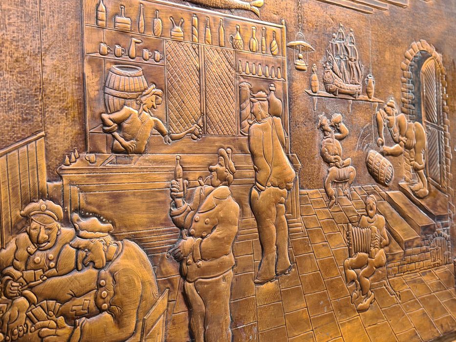 Obraz Miedzioryt duży