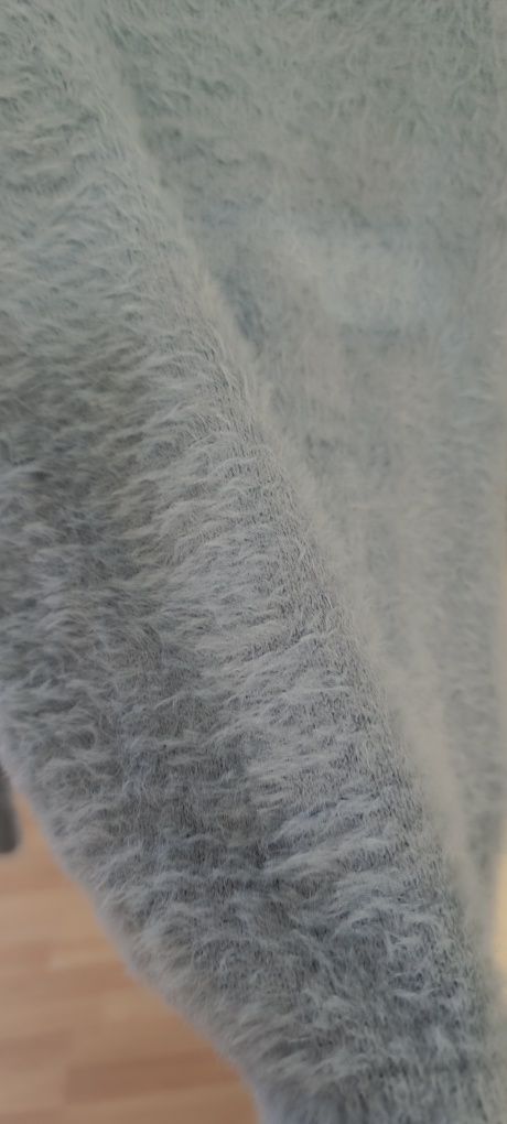 Camisola azul de pelo tamanho M. Usada