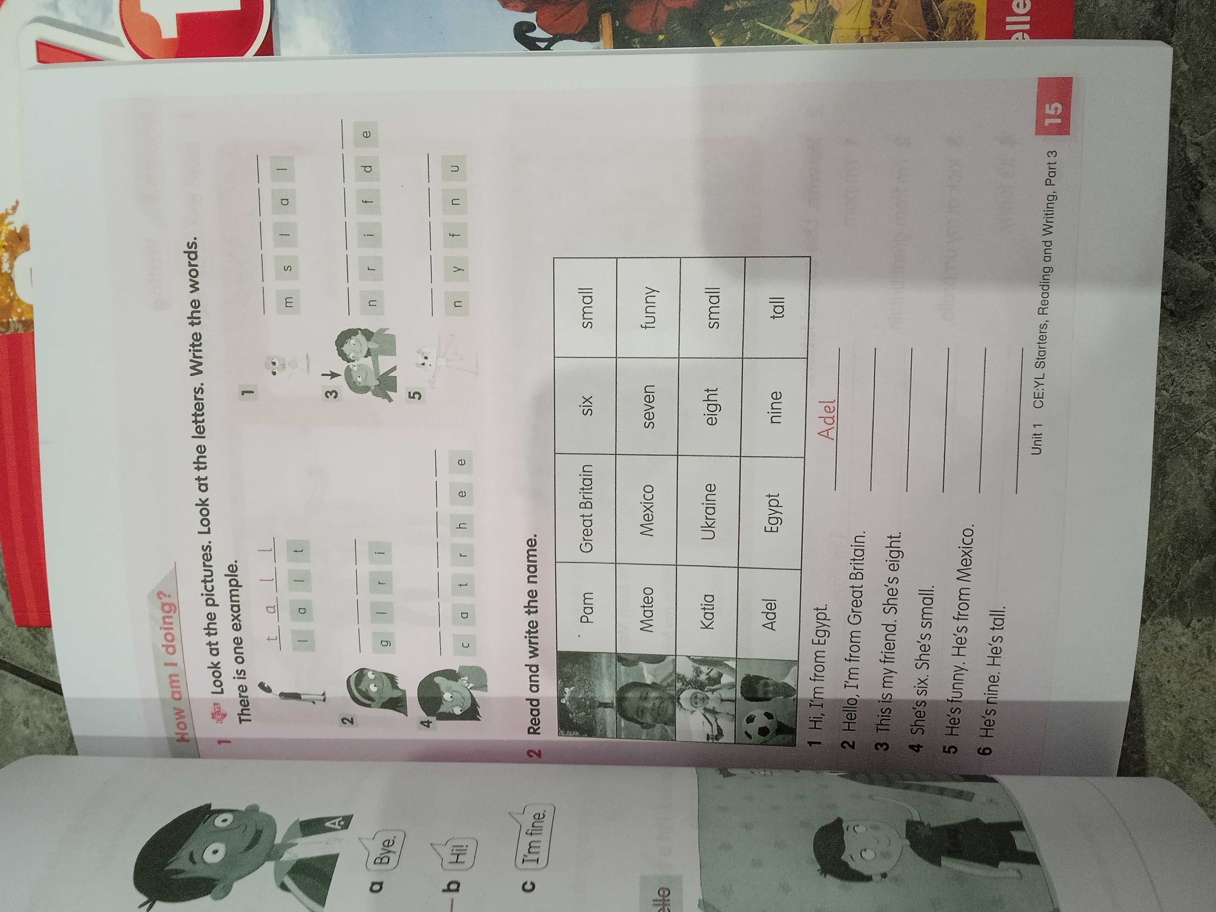 Academy Stars 1 Pupils book workbook