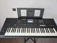 Keyboard Yamaha PSR-473 + statyw,ława,pokrowiec,sluchawki,pedałsustein