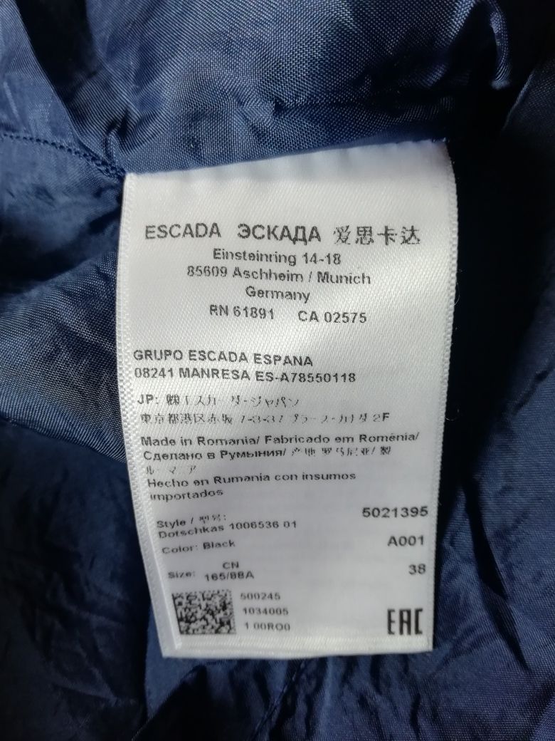 Escada sport sukienka roz M